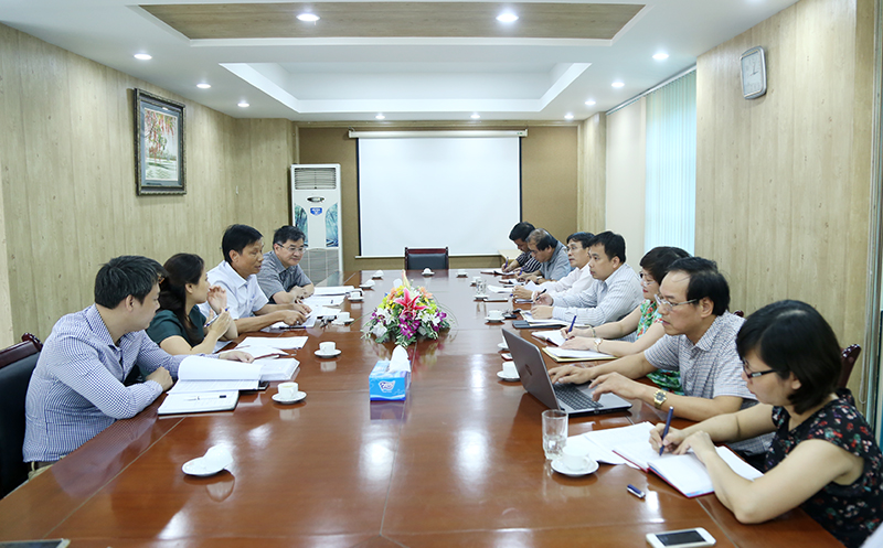 Toàn cảnh buổi làm việc